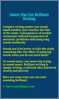 Writing Skills تصوير الشاشة 3