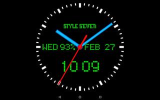 3D Advanced Analog Clock Live Wallpaper-7 تصوير الشاشة 2