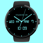 Analog-Digital Watch Face7 for Wear OS by Google 2 icône