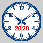 Analog Clock Set Live Wallpaper-7 أيقونة
