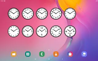 Analog Clock Widget for Home Screen-7 পোস্টার