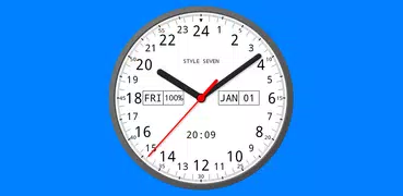 Analog Clock 24-7