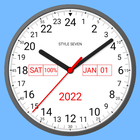 Analog Clock 24-7 icône