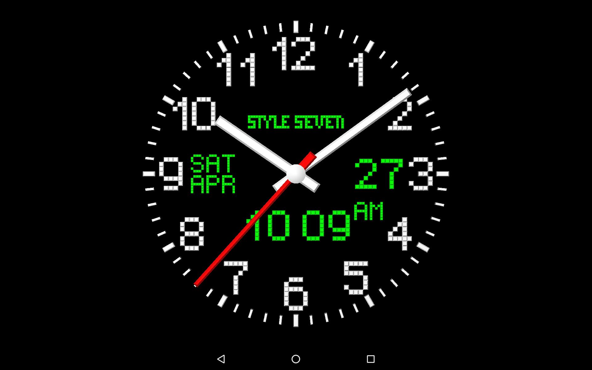 Analog Clock Live Wallpaper For Windows 7