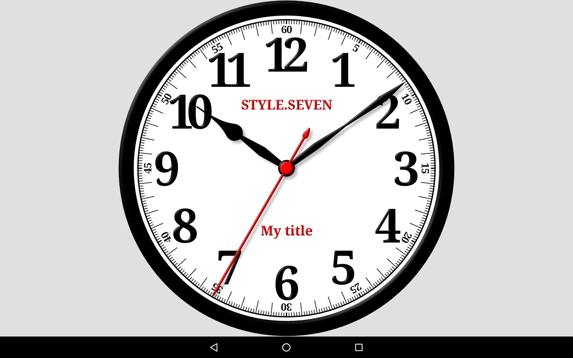 7 часов сайт. Аналоговые часы. Аналоговые часы для андроид. Аналоговые часы на главный экран. Часы 7 часов.