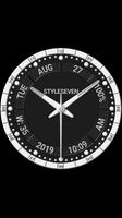 Informative Analog Clock Live Wallpaper-7 تصوير الشاشة 1
