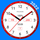 Color Analog Clock-7 icon