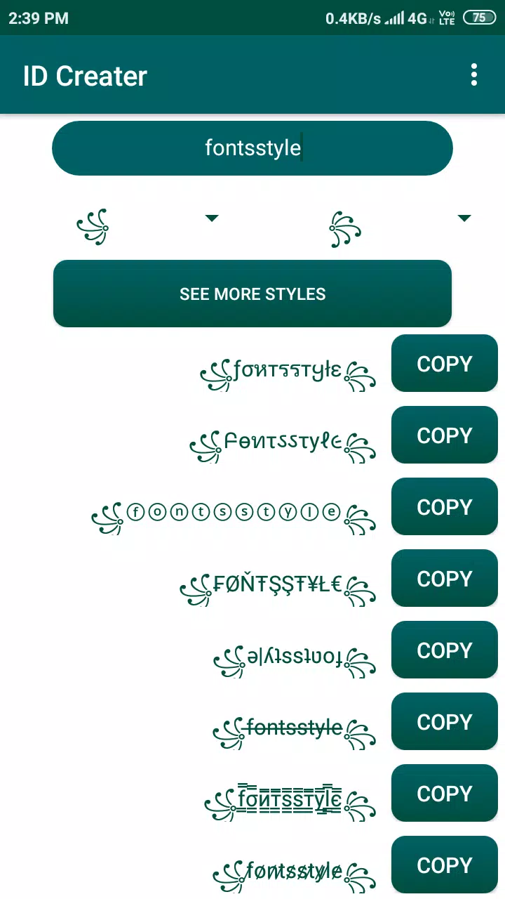Font generator - Stylish and Fancy Text APK for Android Download