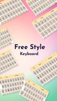 Free Style Keyboard : Fonts, Emoji, Multi Language Affiche