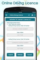 Driving Licence Online Apply imagem de tela 2