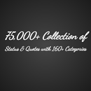 APK 75000 Status Quotes Collection