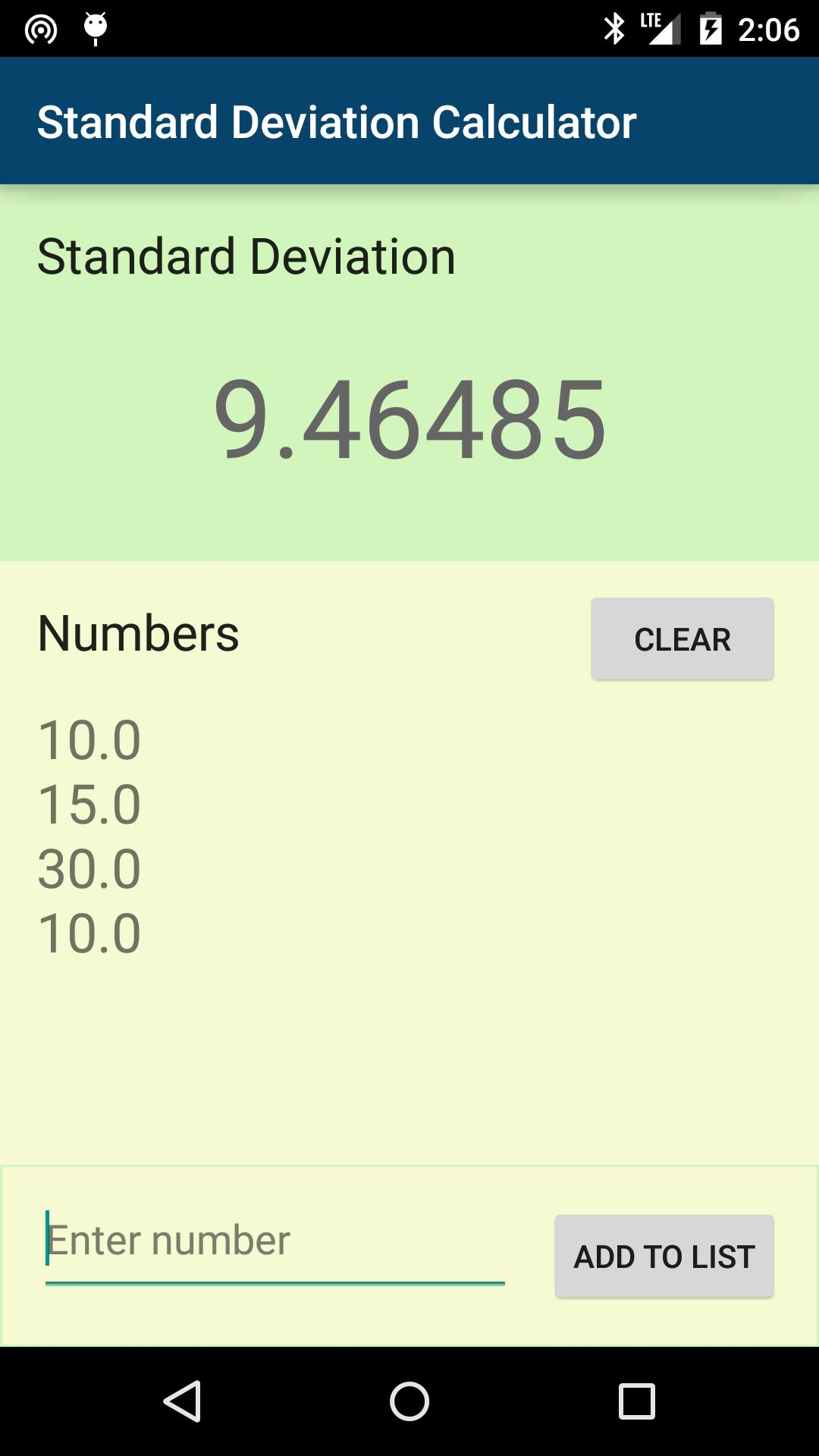 Standard Deviation Calculator APK for Android Download