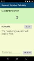 Standard Deviation Calculator スクリーンショット 1