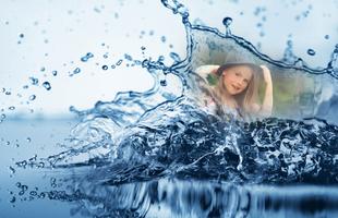 Water Photo Frames syot layar 2