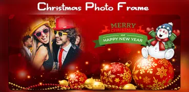Happy Merry Christmas Photo Frame 2018