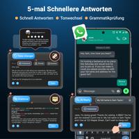 KI-Tastatur: Chatbot,Grammatik Screenshot 1