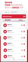 Voice Recorder ภาพหน้าจอ 2