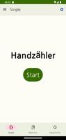 Handzähler Plakat