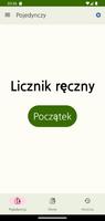 Licznik ręczny plakat
