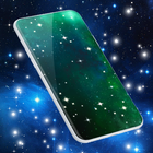 Night Sky Stars Live Wallpaper simgesi