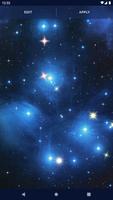 Night Sky Stars Live Wallpaper Ekran Görüntüsü 3
