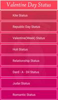 Valentine Day Status Affiche
