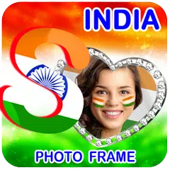 Indian Flag Text Photo Frame APK Herunterladen