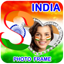 Indian Flag Text Photo Frame APK