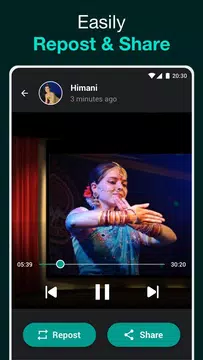 Screenshot 3 for Status Saver for WhatsApp Video, Status Downloader