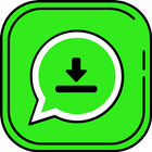 Status Saver : Status downloader app for WhatsApp icône
