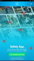 پوستر Safety App Stay Safe Worldwide