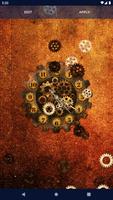 Steampunk Clock Wallpaper Ekran Görüntüsü 3