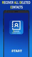 Recover deleted contacts โปสเตอร์