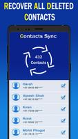 Recover deleted contacts syot layar 1