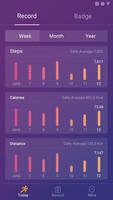 Easy Pedometer-Step and Calorie Counter screenshot 2