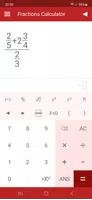 Fractions Calculator screenshot 1