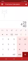 Fractions Calculator screenshot 2