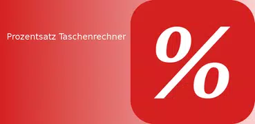 Prozentsatz Taschenrechner