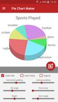 Pie Chart Maker اسکرین شاٹ 1