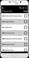 World Currency Rates Converter 截圖 3