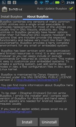 TÉLÉCHARGER BUSYBOX 1.17.1 BUSYBOX 1.17.1 TÉLÉCHARGER