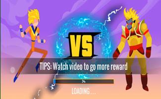 Super Stick fight - Stickman Dragon Warriors screenshot 2