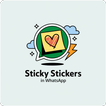 Sticky Stickers in WhatsApp icon