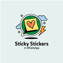 Sticky Stickers in WhatsApp APK