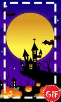 Happy Halloween gif stickers Affiche