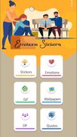 Emotion Stickers Quotes plakat