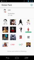 Cristiano Ronaldo Stickers par اسکرین شاٹ 1