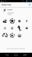 WAStickerApps Soccer for Whats poster