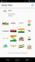 Stickers d'Inde pour WhatsApp Affiche