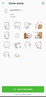 WASticker Cat animated sticker ポスター